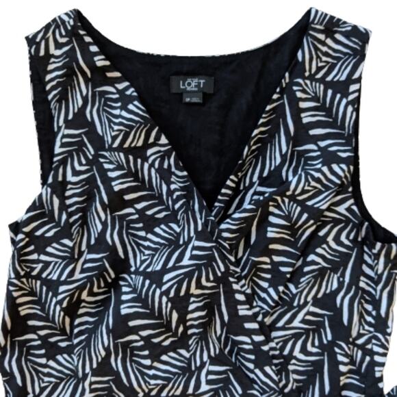 Loft Crossbody Wrap Sleeveless Romper Shorts Sz… - Picture 6 of 11